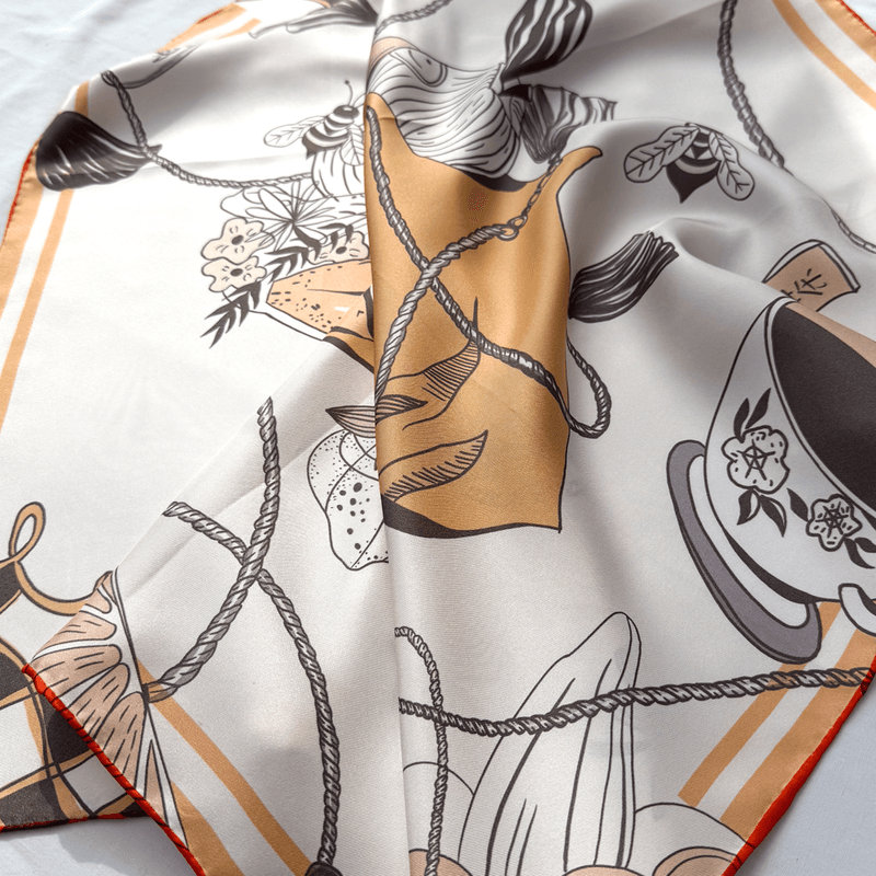 HONNINGGLØD Silkeskjerf